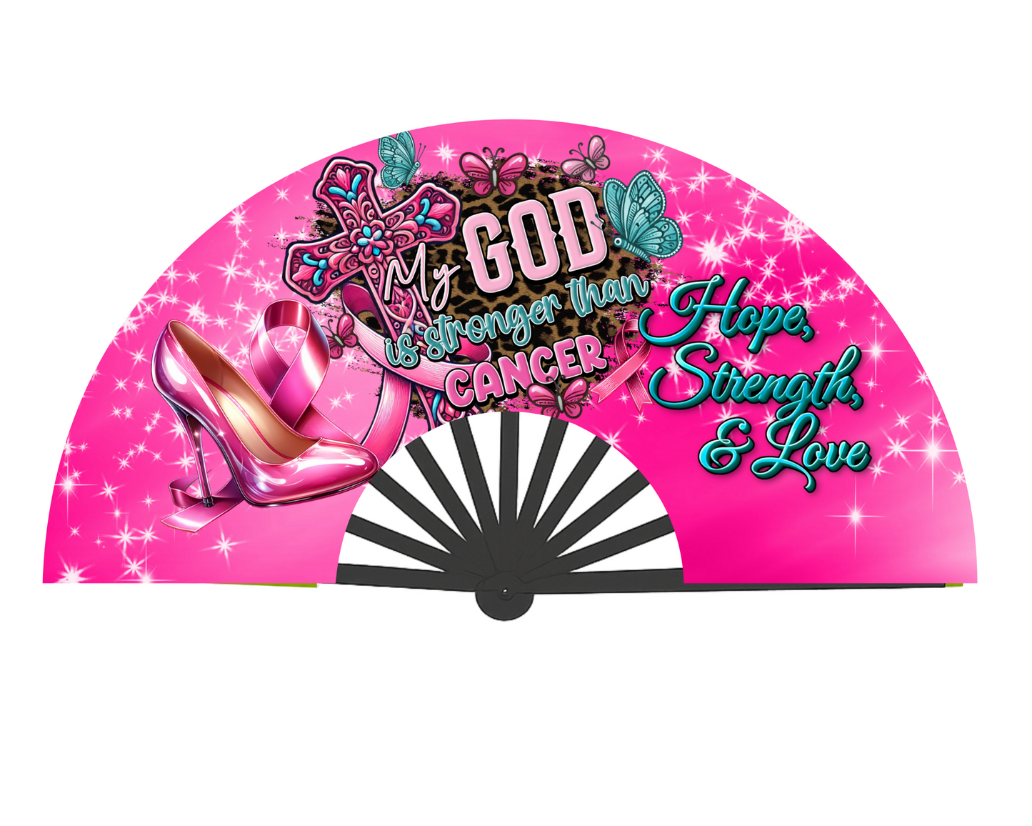 Breast cancer fan