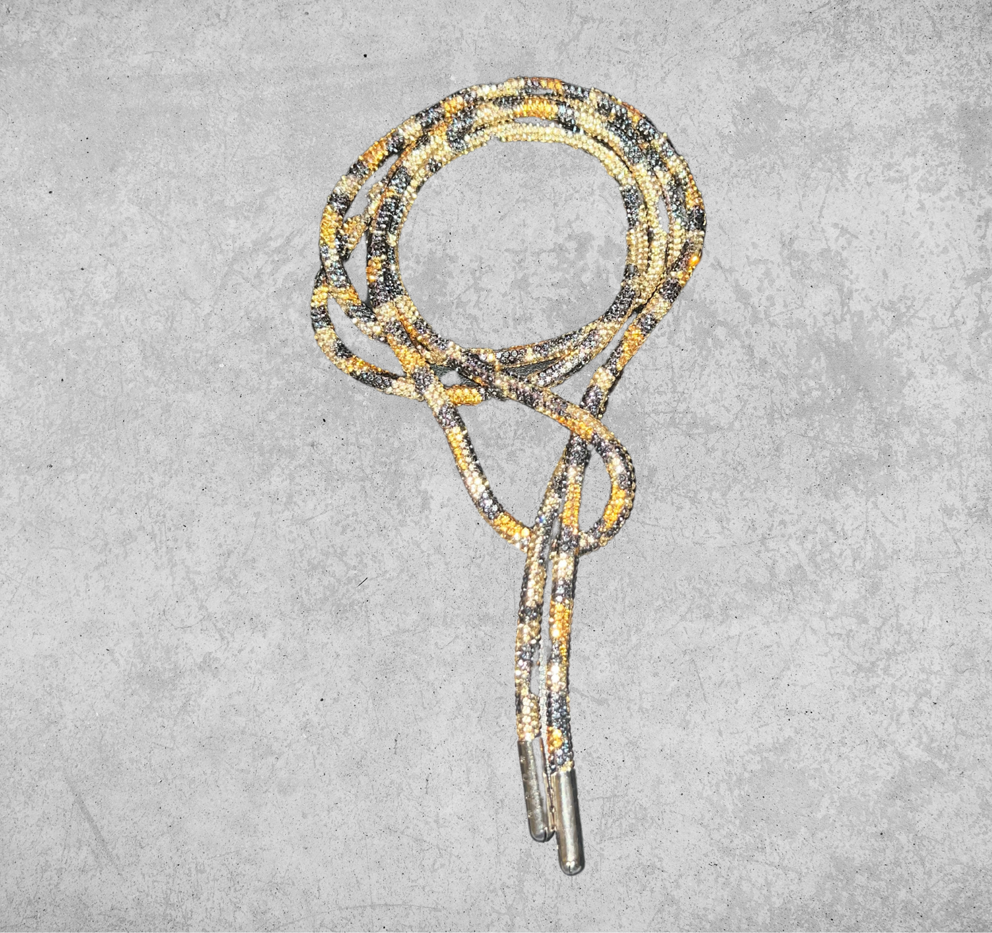 Leopard bling string