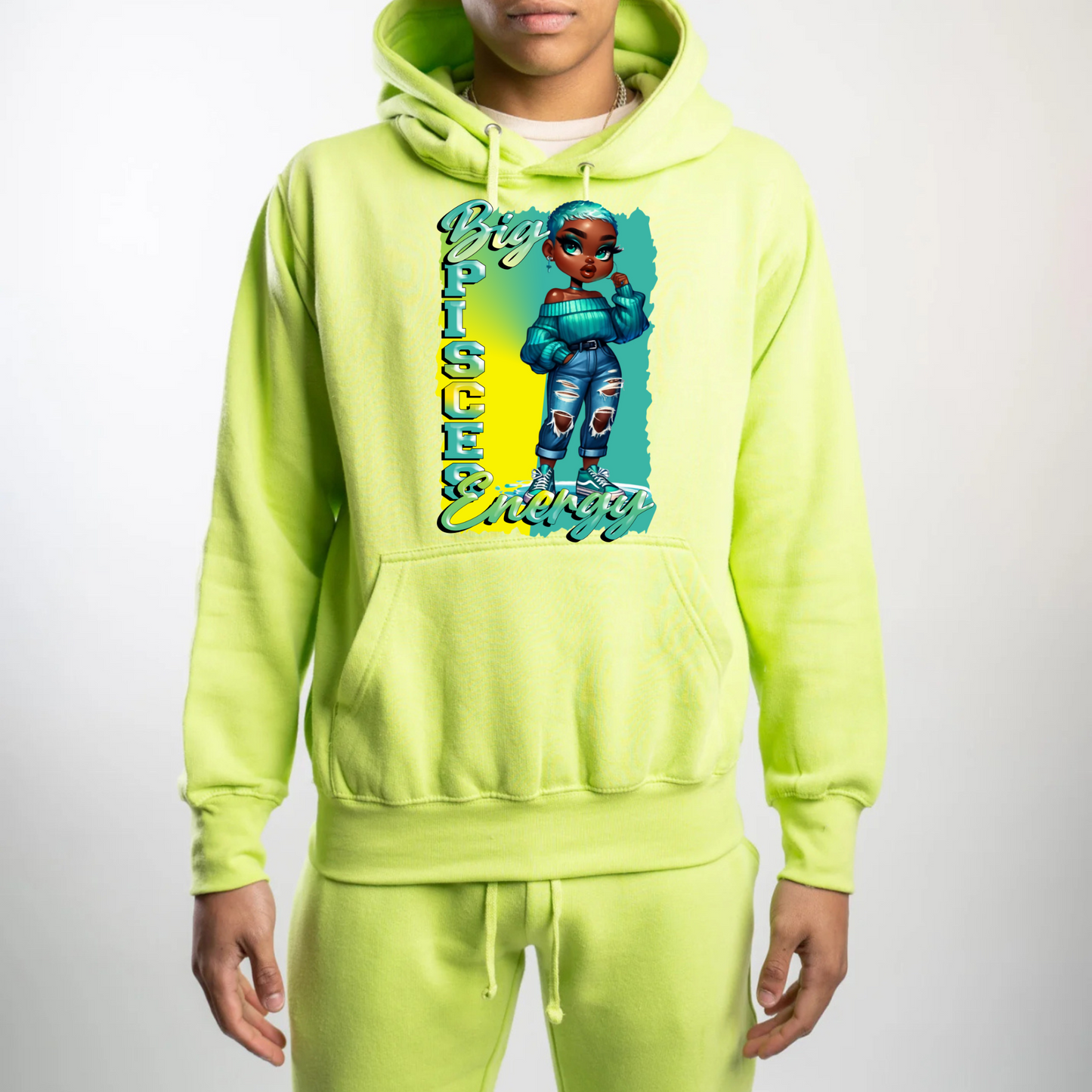Big Pisces energy sweatsuit