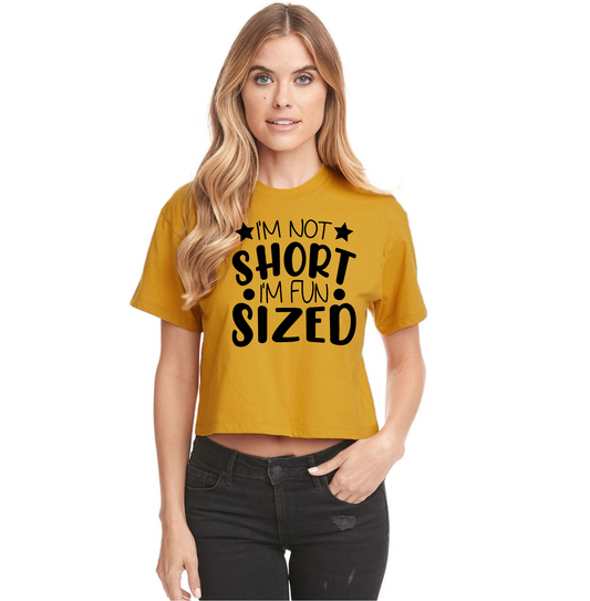 I’m not short crop top