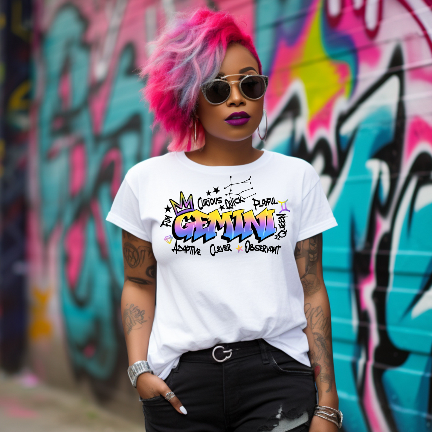 Gemini 90’s inspired shirt