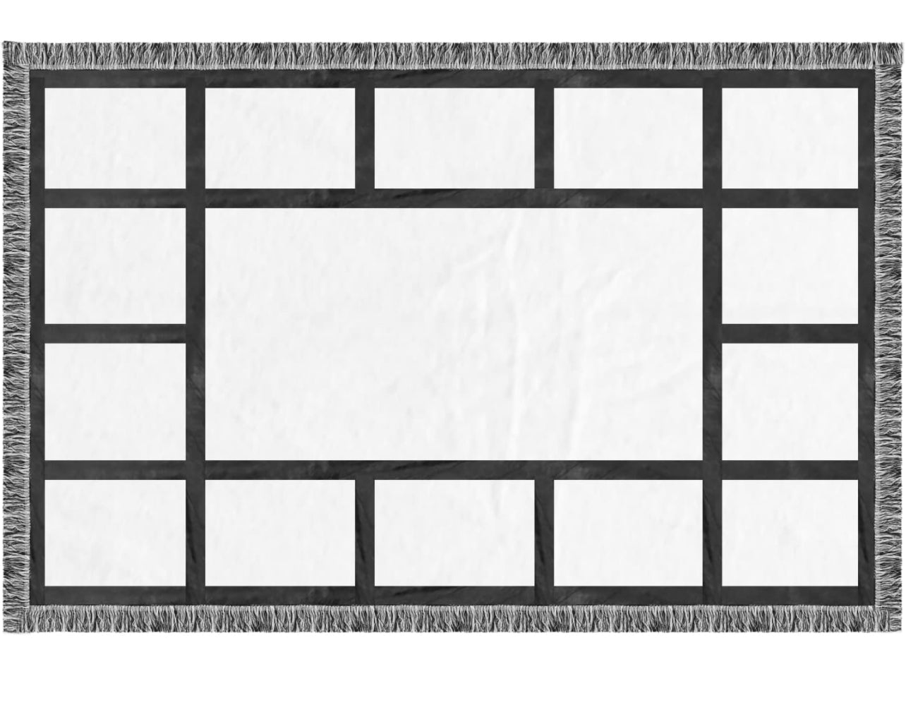 15 panel memory/ memorial blanket