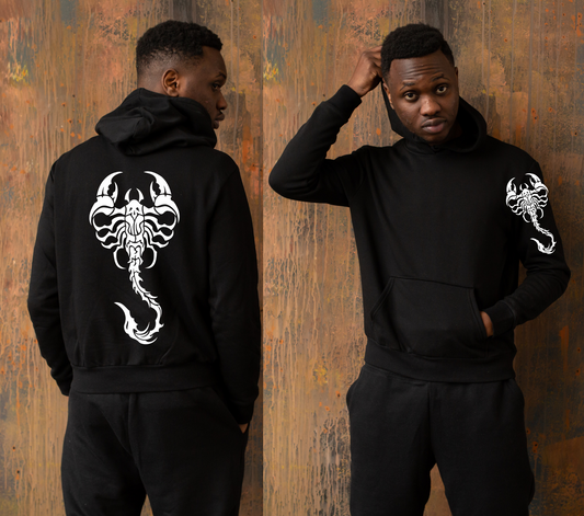 Tribal Scorpio hoodie