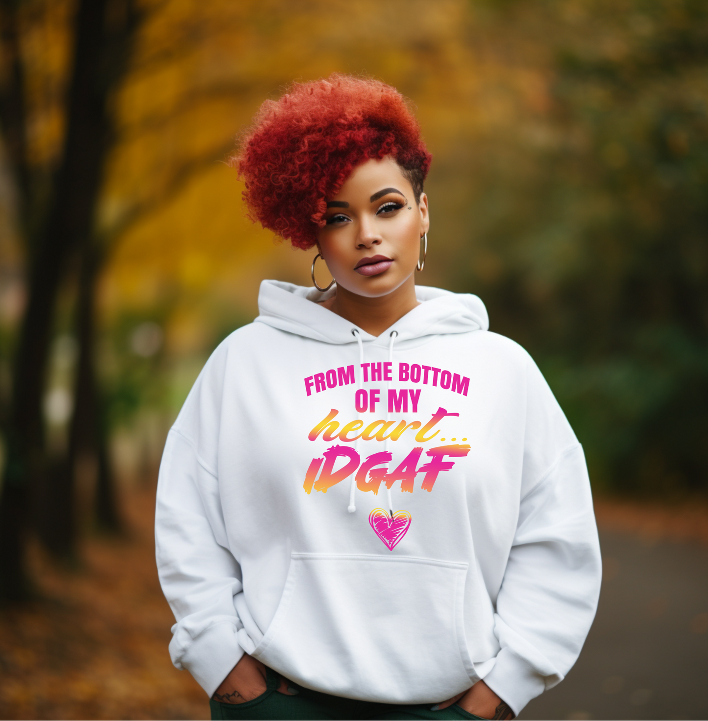 From the bottom of my heart hoodie