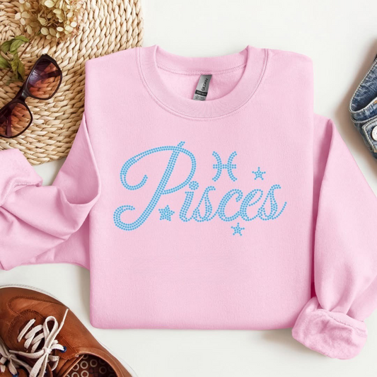 Pisces rhinestone