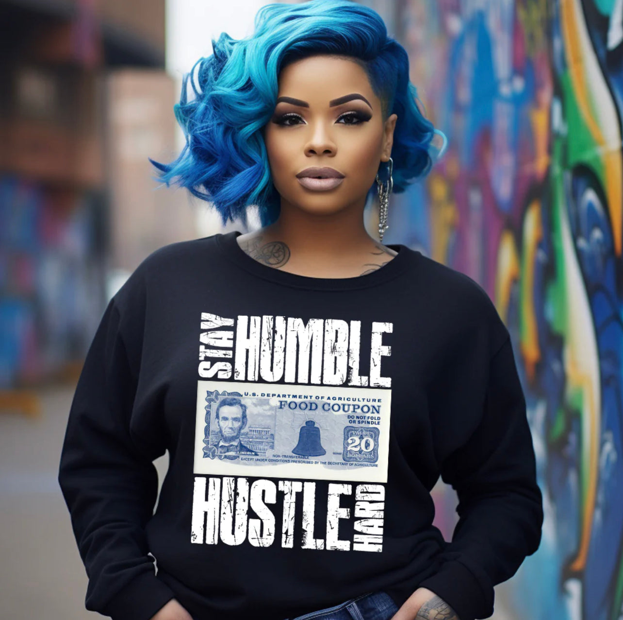 Stay humble without sleeve design