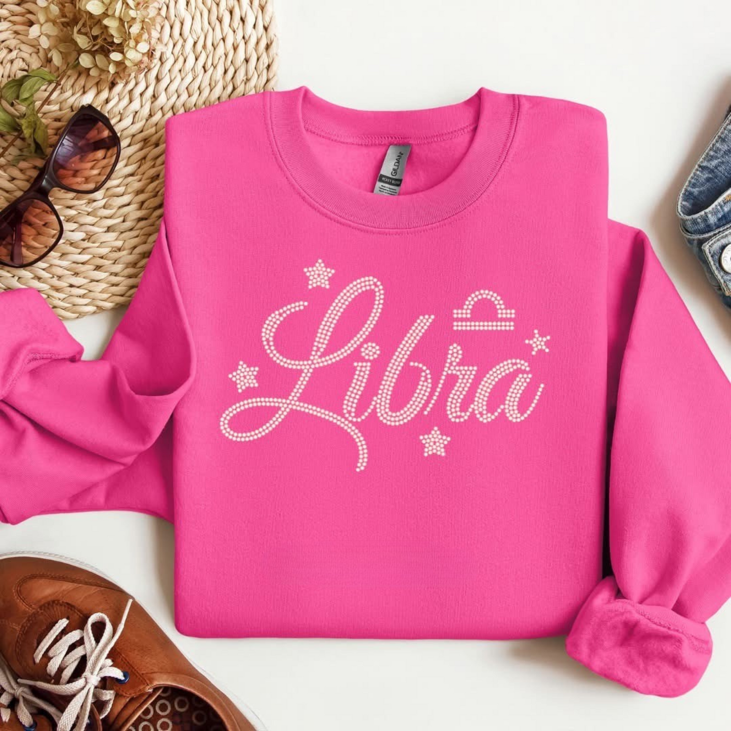 Libra rhinestone