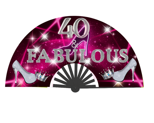 Forty and fabulous clack fan