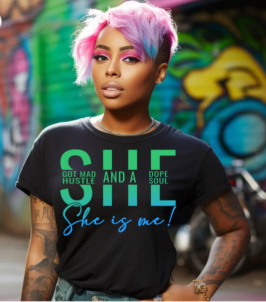 She got mad hustle
