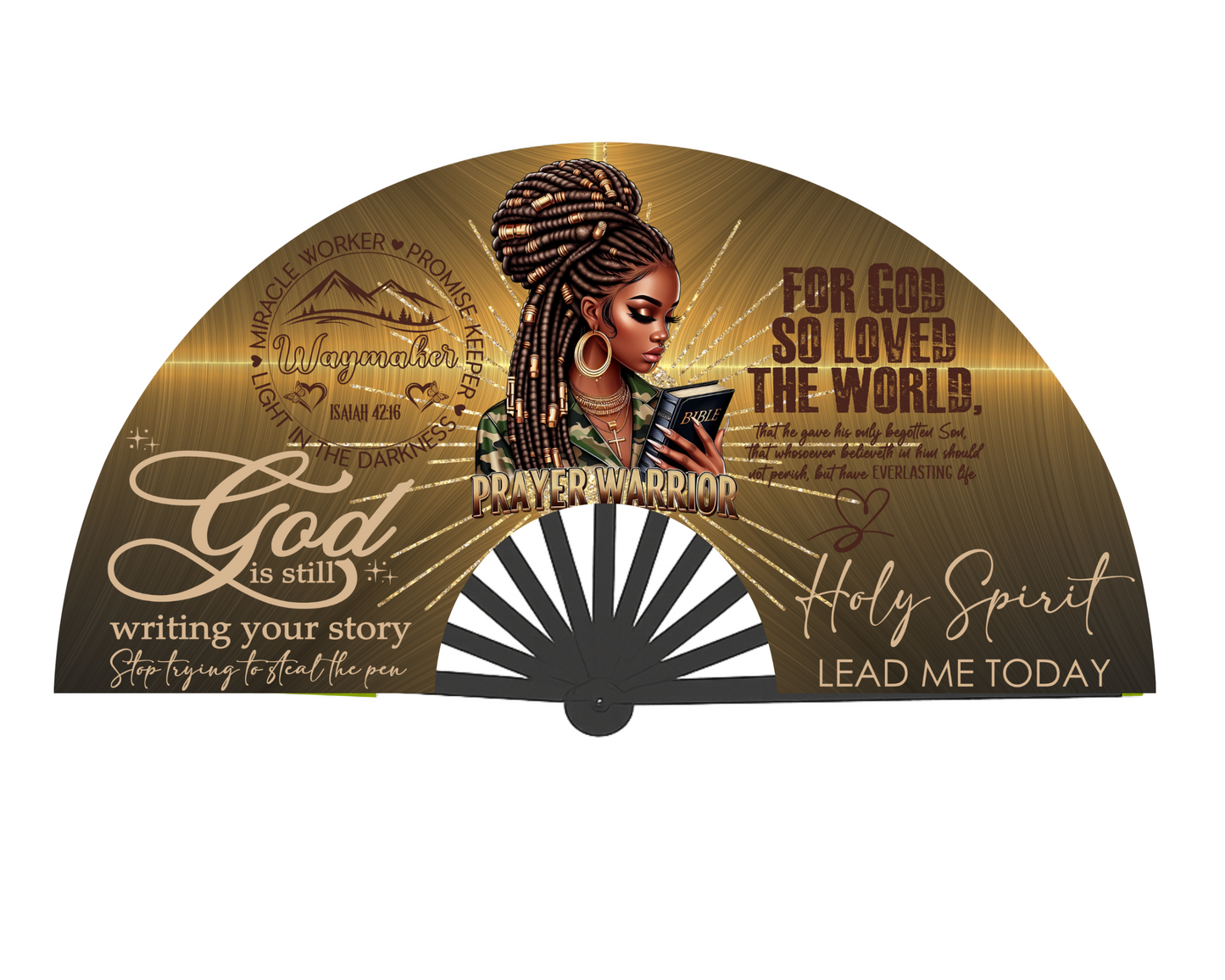 For God Loved the world clack fan
