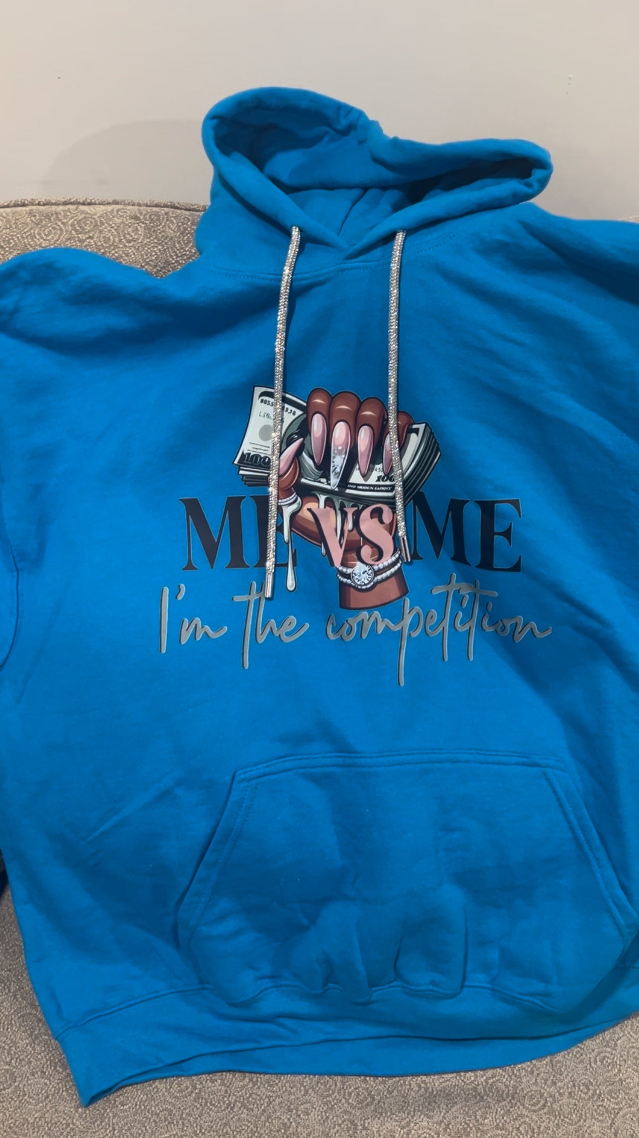 Me vs Me hoodie