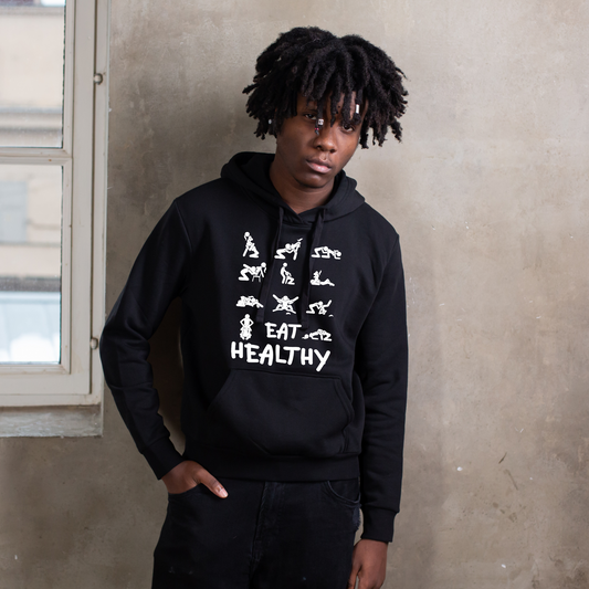 Eat healthy hoodie