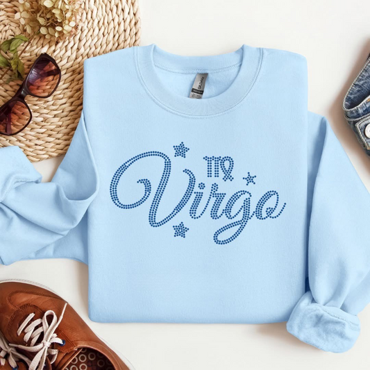 Virgo rhinestones
