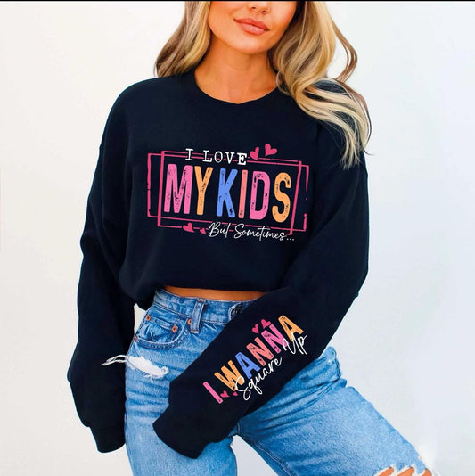 I love my kids tee shirt
