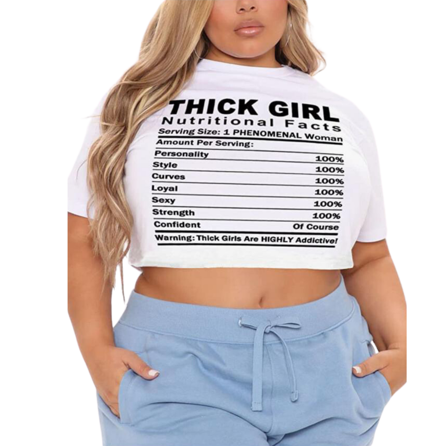 Thick girl crop