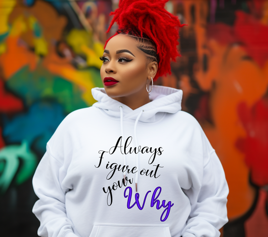 Always figure out your why hoodie