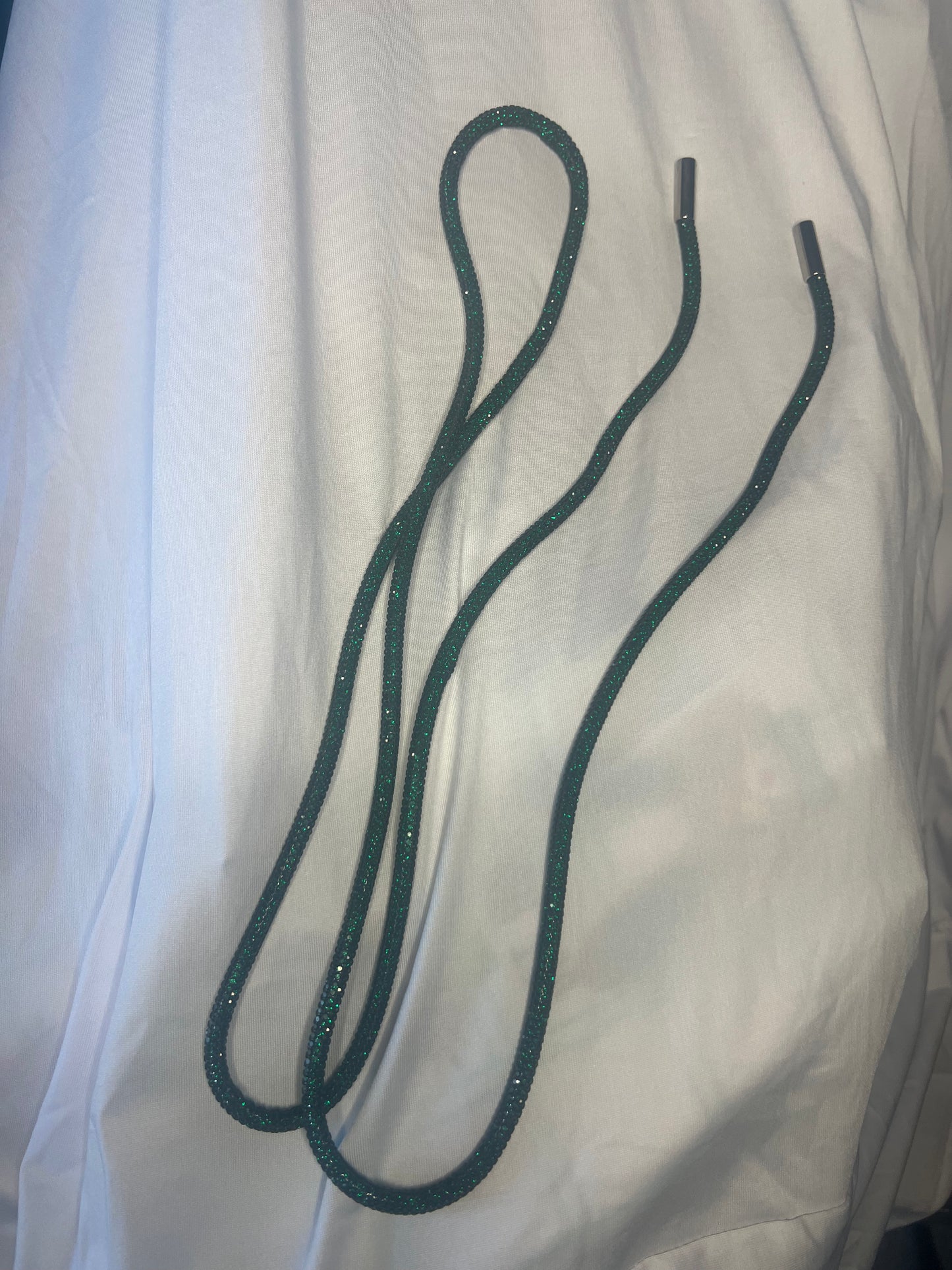 Emerald Green bling string
